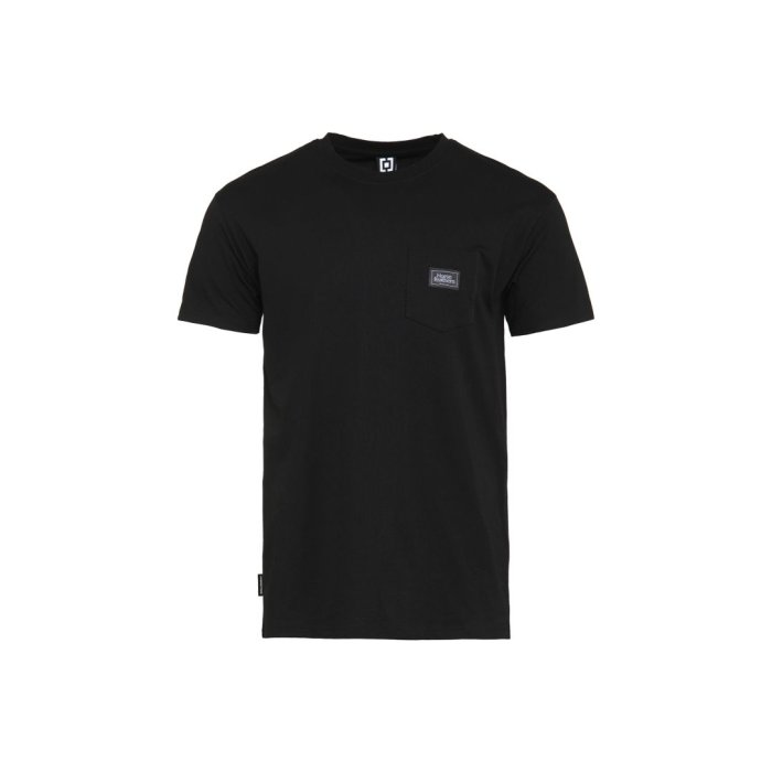 detail Pánské triko Horsefeathers ALPHA T-SHIRT (black)