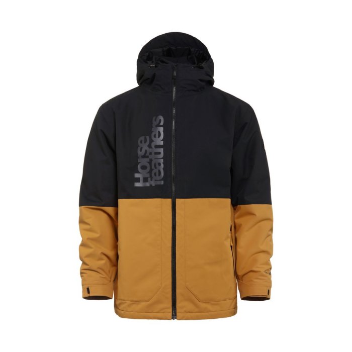 detail Bunda Horsefeathers MORSE II JACKET (spruce yellow)