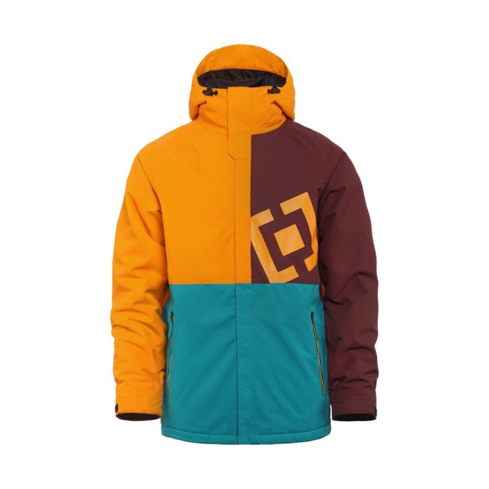 detail Bunda Horsefeathers TURNER JACKET (radiant yellow)