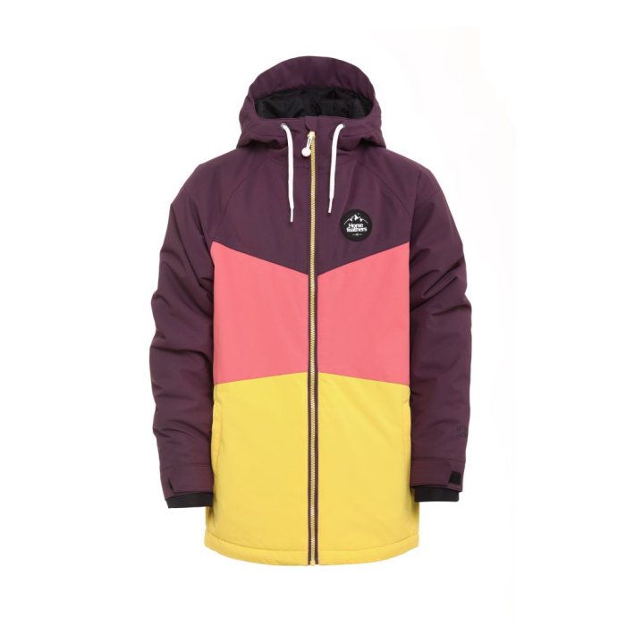 detail Bunda Horsefeathers SADDIE YOUTH JACKET (prune)
