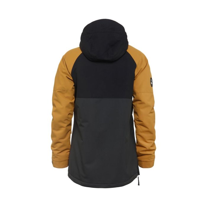 detail Bunda Horsefeathers MIJA JACKET (black/spruce yellow)