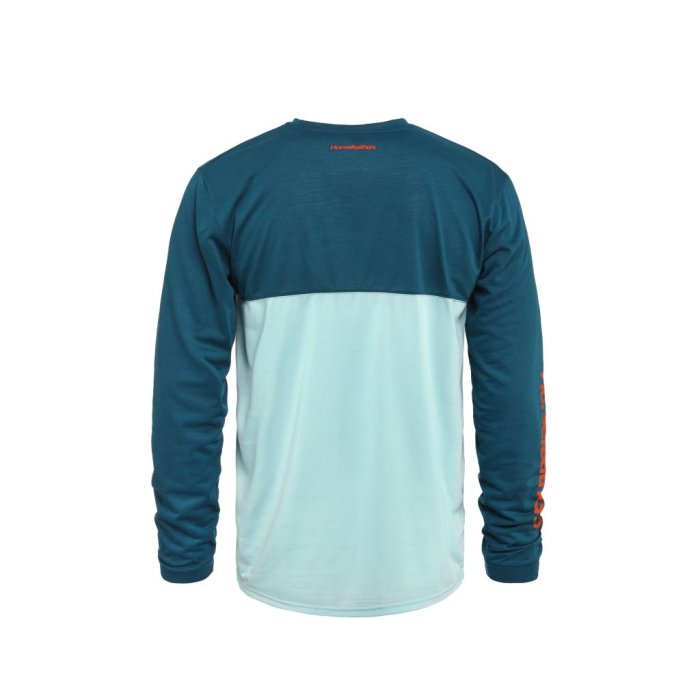 detail FURY LS BIKE T-SHIRT (sail blue)