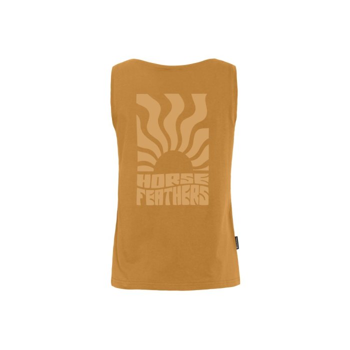 detail VIVECA TANK TOP (spruce yellow)