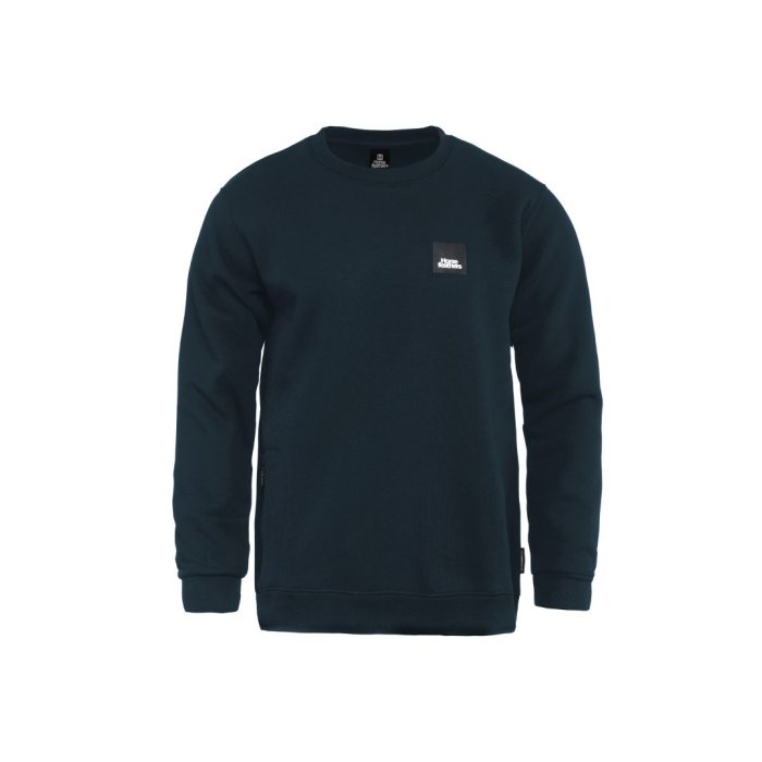 detail Mikina Horsefeathers DUNK SWEATSHIRT (pond)