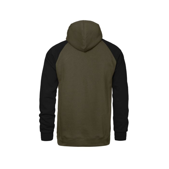 detail Mikina Horsefeathers SHERMAN II SWEATSHIRT (burnt olive)