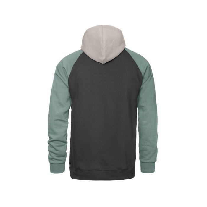 detail Mikina Horsefeathers SHERMAN II SWEATSHIRT (gray)