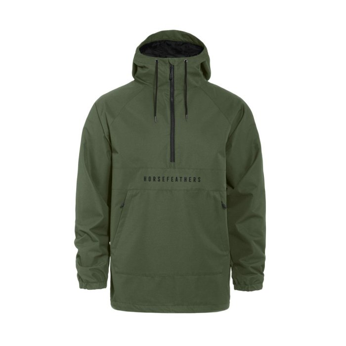 detail Bunda Horsefeathers PERCH JACKET (olivine)