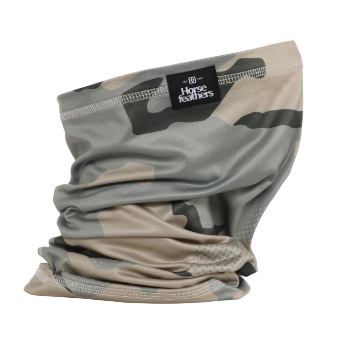 detail Nákrčník Horsefeathers NECK WARMER (desert camo)