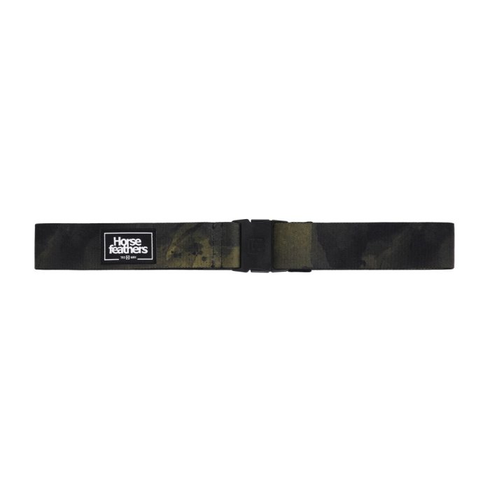 detail Pánský opasek Horsefeathers CARBON BELT (storm camo)