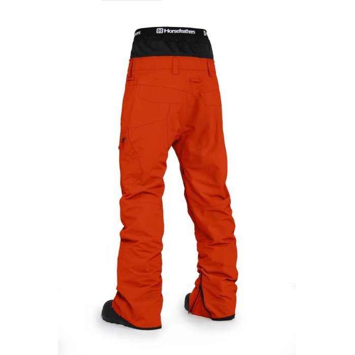 detail Kalhoty Horsefeathers CHARGER PANTS (red clay)