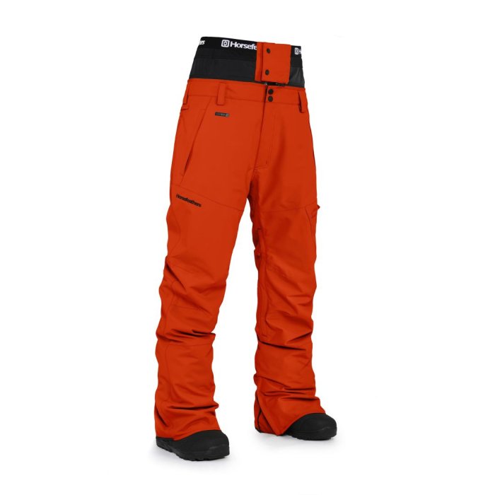 detail Kalhoty Horsefeathers CHARGER PANTS (red clay)