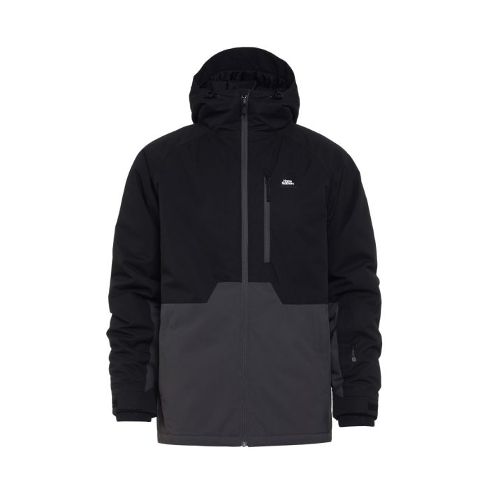 detail Bunda Horsefeathers CROWN JACKET (black/iron)