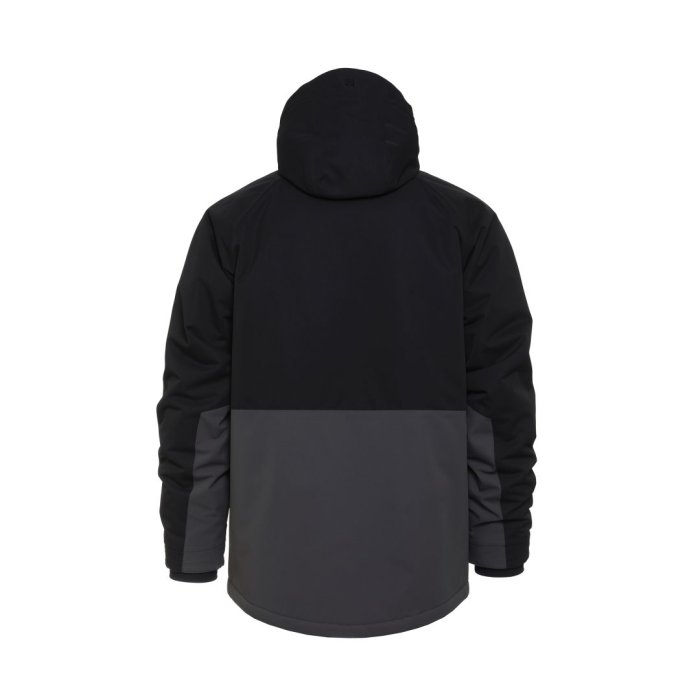 detail Bunda Horsefeathers CROWN JACKET (black/iron)