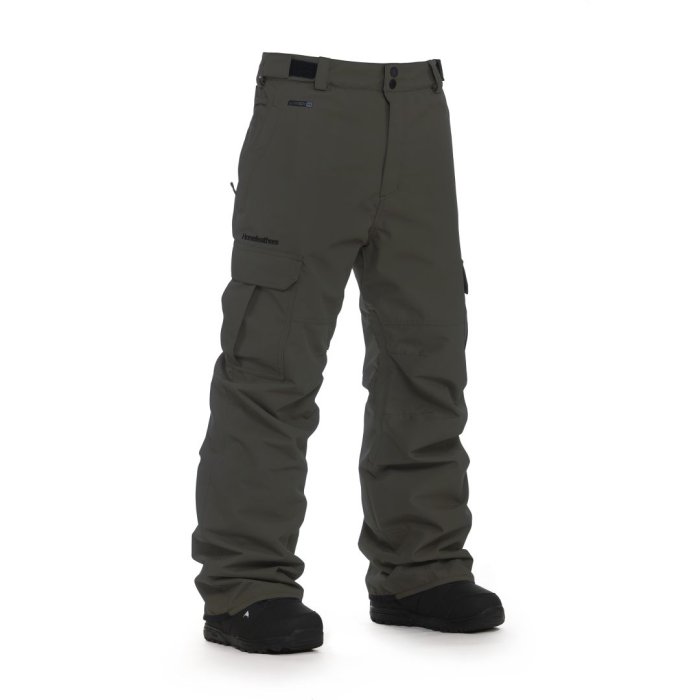 detail Kalhoty Horsefeathers ROWEN PANTS (urban olive)