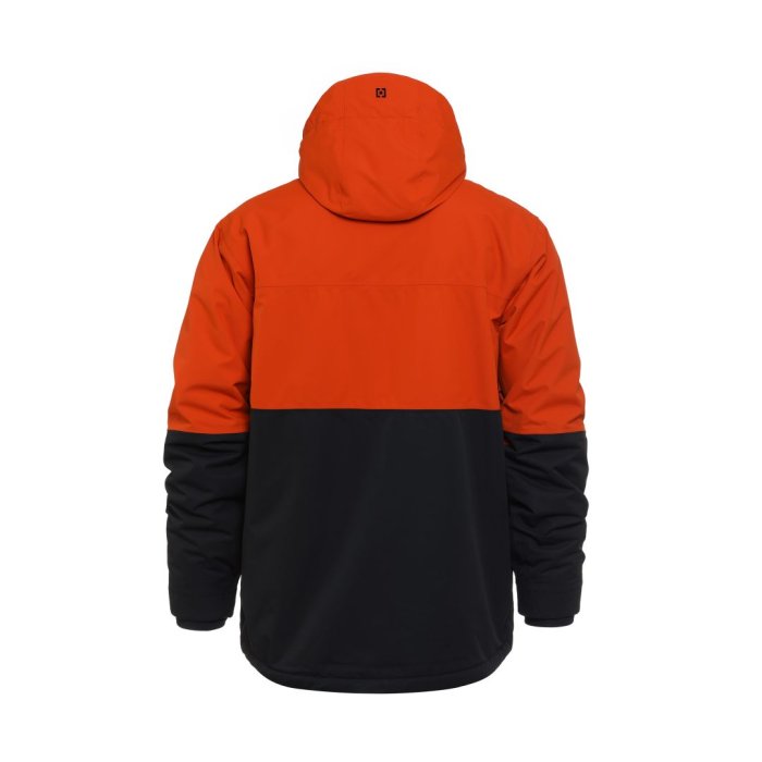 detail Bunda Horsefeathers TRACK JACKET (red clay/black)