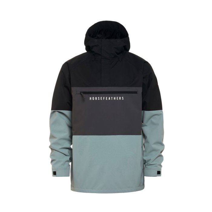 detail Bunda Horsefeathers DONNIE JACKET (blue haze/black)