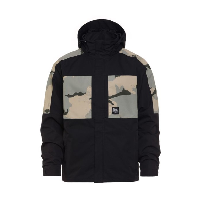 detail Bunda Horsefeathers ENVOY JACKET (desert camo/black)