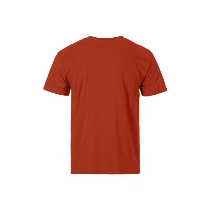 detail Pánské triko Horsefeathers QUARTER T-SHIRT (orange rust)