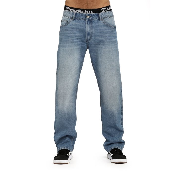 detail Kalhoty Horsefeathers CALVER JEANS (light blue)
