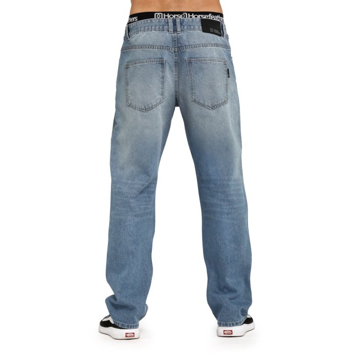 detail Kalhoty Horsefeathers CALVER JEANS (light blue)