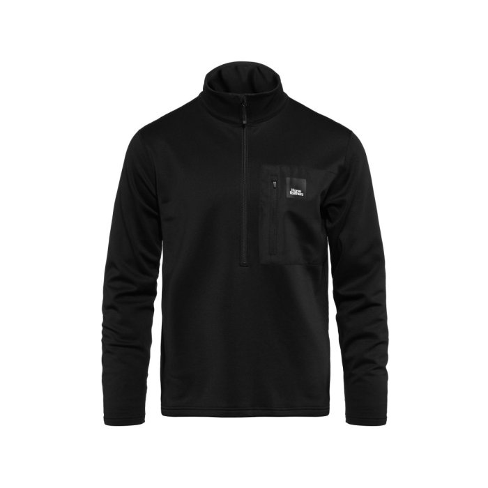 detail Mikina Horsefeathers MINER SWEATSHIRT (black)