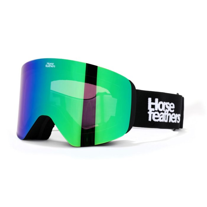 detail Brýle Horsefeathers COLT GOGGLES (black/mirror green)