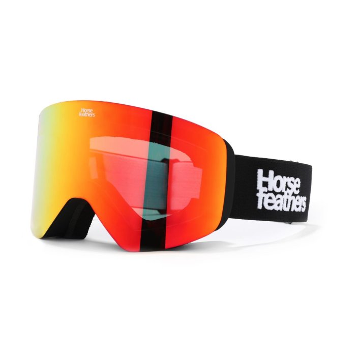 detail Brýle Horsefeathers COLT GOGGLES (black/mirror red)