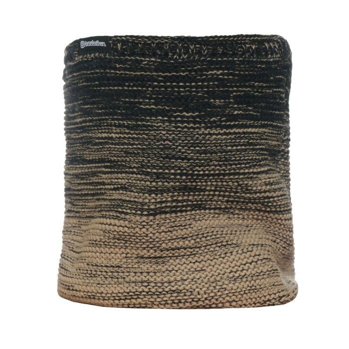 detail Nákrčník Horsefeathers LOTA KNITTED NECK WARMER (mojave/black)