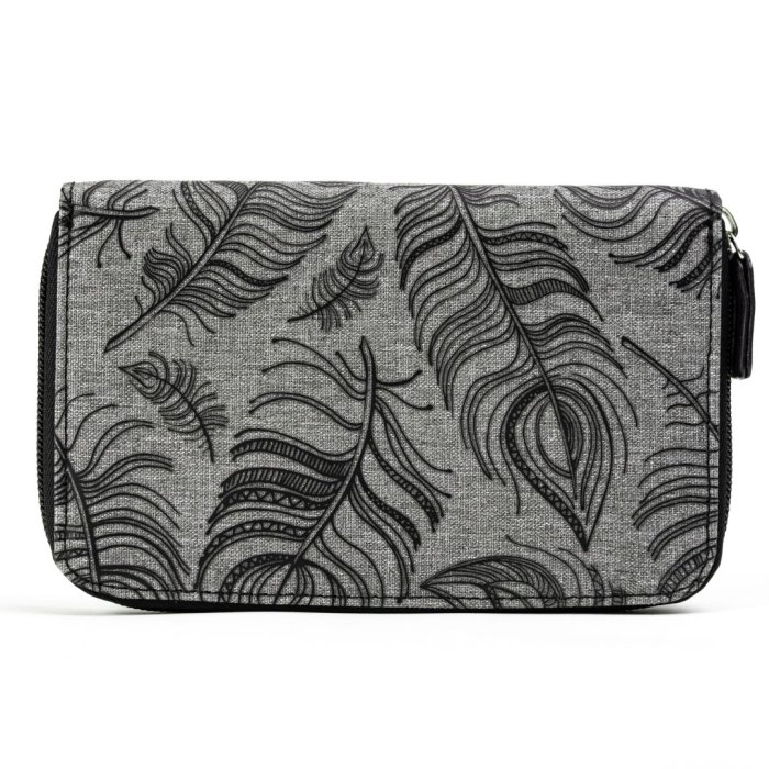 detail Peněženka Horsefeathers RHEN WALLET (heather gray)