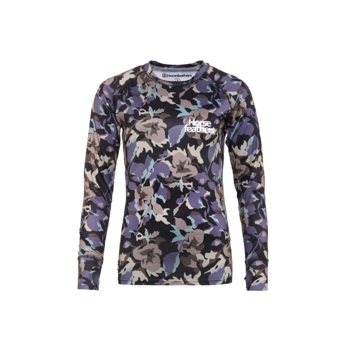 detail Termo triko Horsefeathers MIRRA TOP (flowers)