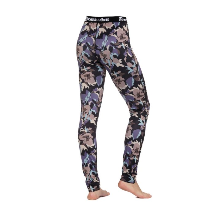 detail Termo kalhoty Horsefeathers MIRRA PANTS (flowers)