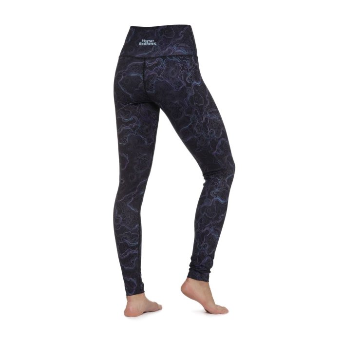 detail Leginy Hirsefeathers CLARIS LEGGINGS (contour lines)