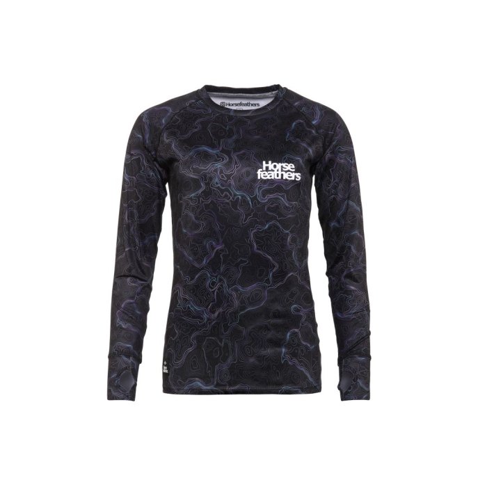 detail Termo triko Horsefeathers MIRRA TOP (contour lines)