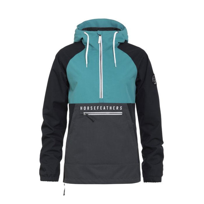 detail Bunda Horsefeathers ARIA JACKET (oil blue/black)