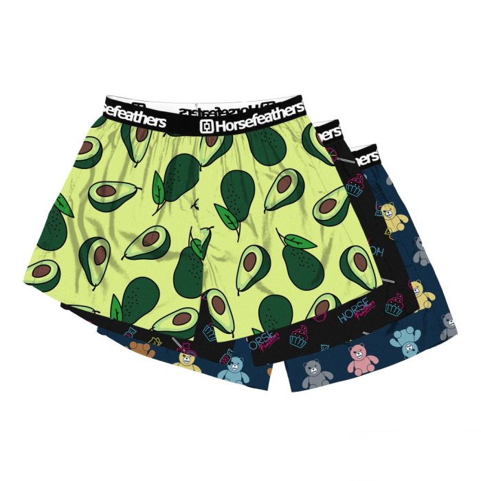 detail Trenýrky Horsefeathers FRAZIER 3PACK BOXER SHORTS (bundle 5)