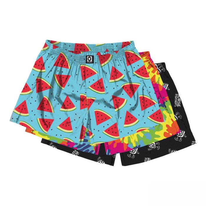 detail Trenýrky Horsefeathers MANNY 3PACK BOXER SHORTS (bundle 3)