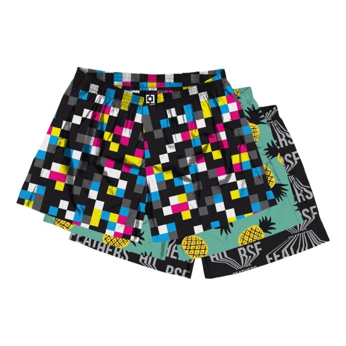 detail Trenýrky Horsefeathers MANNY 3PACK BOXER SHORTS (bundle 4)