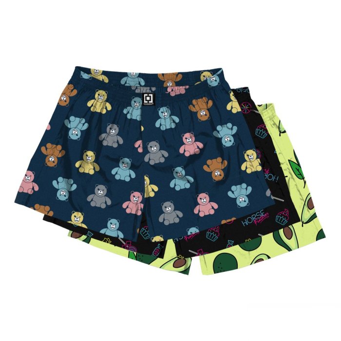 detail Trenýrky Horsefeathers MANNY 3PACK BOXER SHORTS (bundle 5)