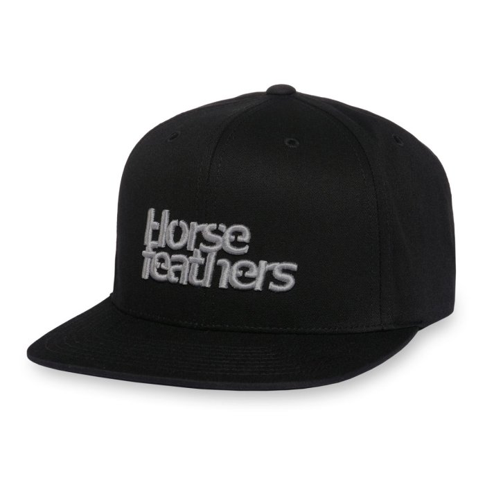 detail Pánská kšiltovka Horsefeathers RISE CAP (black)