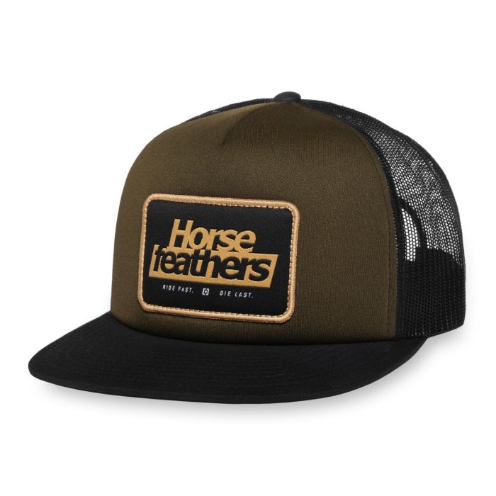 detail Pánská kšiltovka Horsefeathers CASTER CAP (olive)