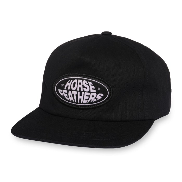 detail Pánská kšiltovka Horsefeathers STEAL CAP (black)