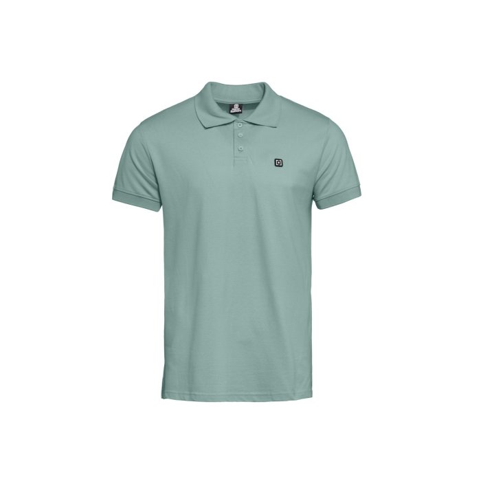 detail Pánské triko Horsefeathers KATO POLO T-SHIRT (blue haze)