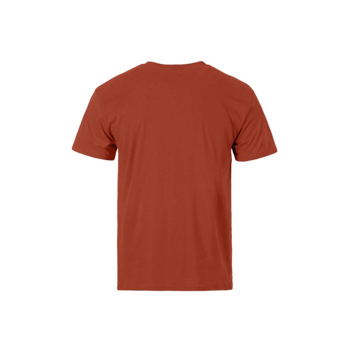 detail Pánské triko Horsefeathers MINI LOGO T-SHIRT (ginger)