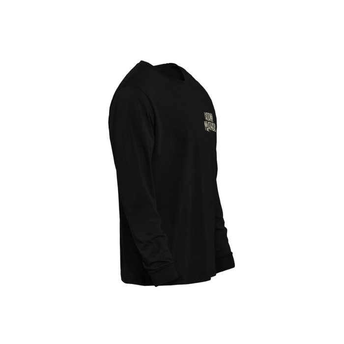detail Pánské triko Horsefeathers XEROX LS T-SHIRT (black)