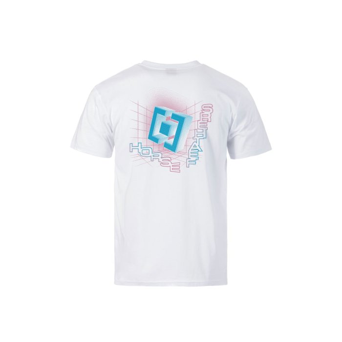 detail Pánské triko Horsefeathers RIZMO T-SHIRT (white)