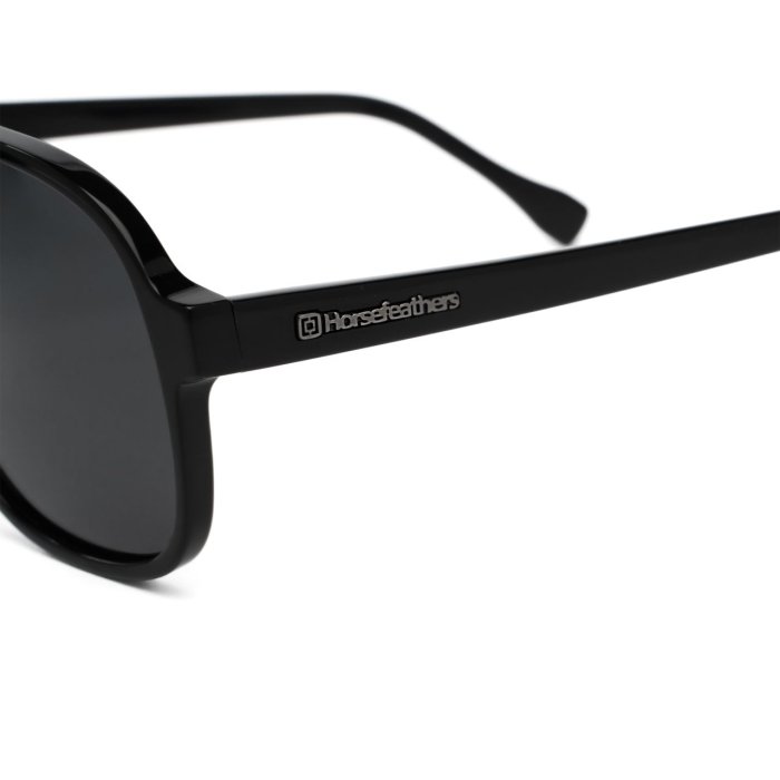 detail Sluneční brýle Horsefeathers CORP SUNGLASSES (gloss black/gray)