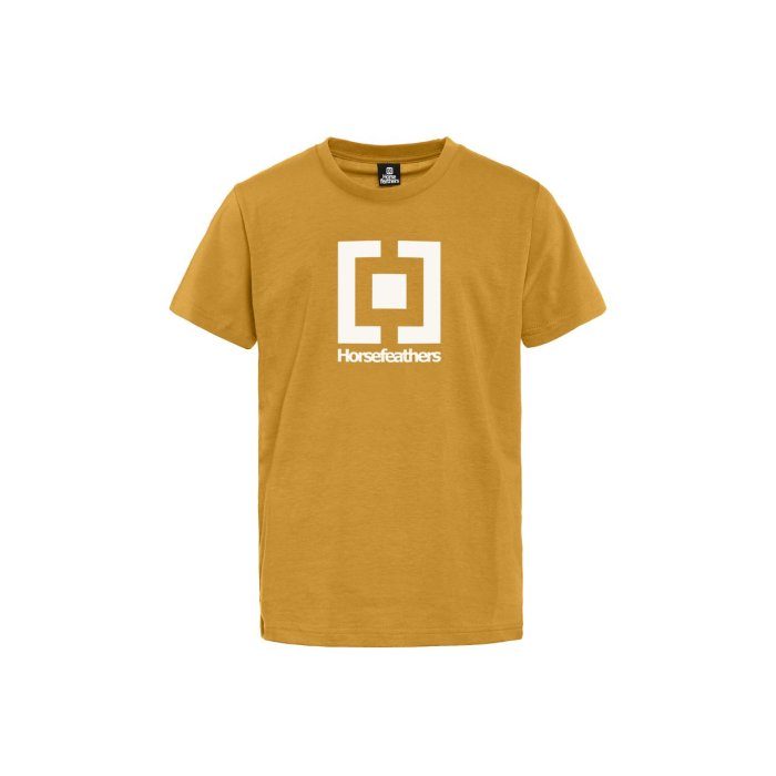 detail Dětské triko Horsefeathers BASE YOUTH T-SHIRT (honey)