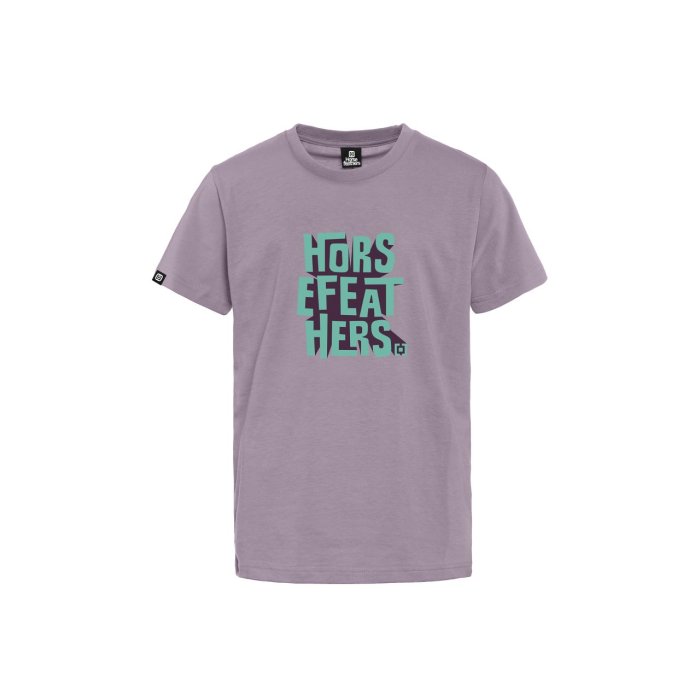 detail Dětské triko Horsefeathers ZOOM YOUTH T-SHIRT (lavender)