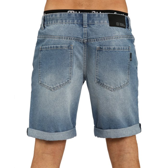 detail Pánské kraťasy Horsefeathers CALVER SHORTS (light blue)