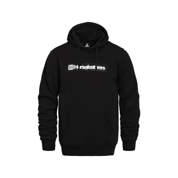detail Pánská mikina Horsefeathers DROWN LTD SWEATSHIRT (black)